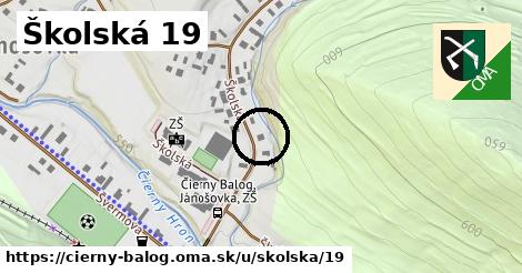 Školská 19, Čierny Balog