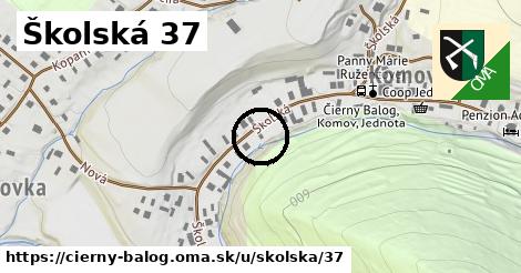 Školská 37, Čierny Balog