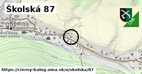 Školská 87, Čierny Balog