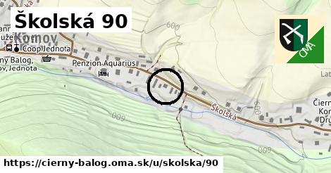 Školská 90, Čierny Balog