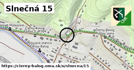 Slnečná 15, Čierny Balog