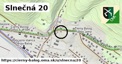 Slnečná 20, Čierny Balog