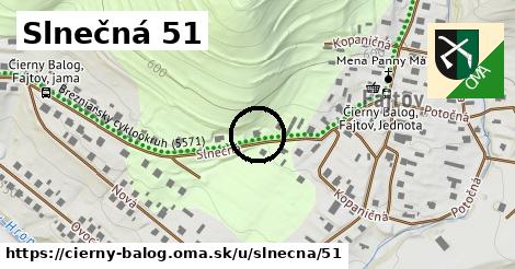 Slnečná 51, Čierny Balog