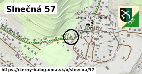 Slnečná 57, Čierny Balog