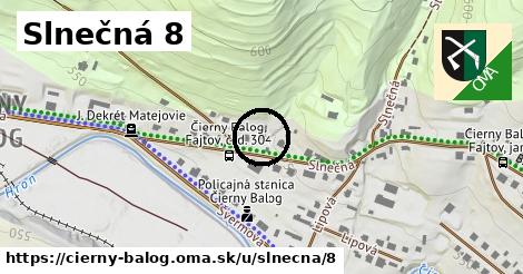 Slnečná 8, Čierny Balog