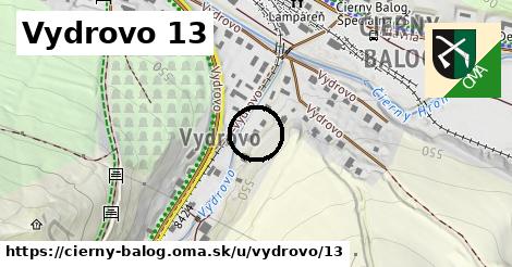 Vydrovo 13, Čierny Balog