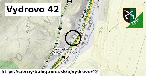 Vydrovo 42, Čierny Balog