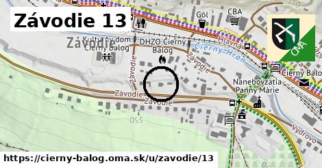 Závodie 13, Čierny Balog