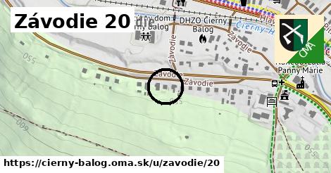 Závodie 20, Čierny Balog