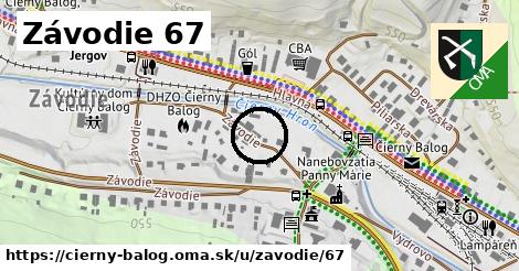 Závodie 67, Čierny Balog