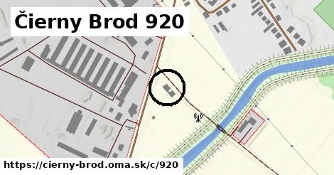 Čierny Brod <span class="supisne">920</span>