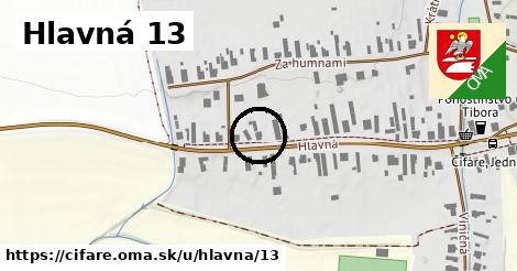 Hlavná 13, Čifáre