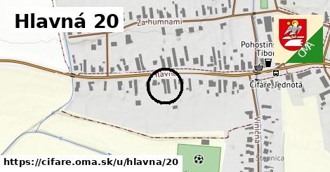 Hlavná 20, Čifáre