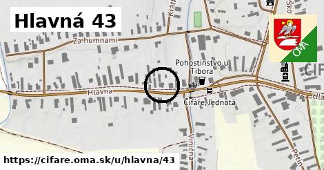 Hlavná 43, Čifáre