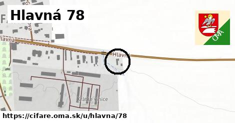 Hlavná 78, Čifáre