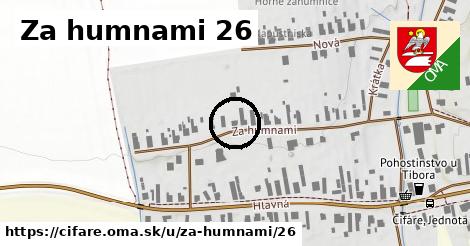 Za humnami 26, Čifáre