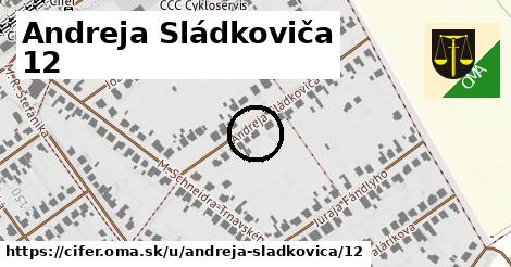 Andreja Sládkoviča 12, Cífer