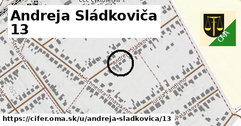 Andreja Sládkoviča 13, Cífer