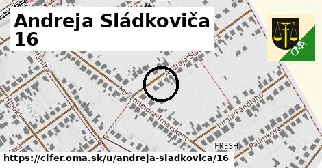 Andreja Sládkoviča 16, Cífer