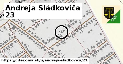 Andreja Sládkoviča 23, Cífer