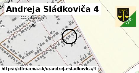 Andreja Sládkoviča 4, Cífer