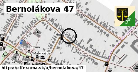 Bernolákova 47, Cífer