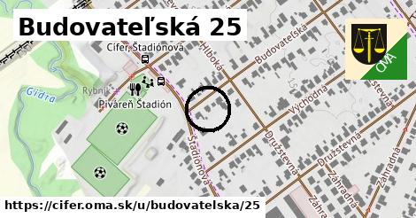 Budovateľská 25, Cífer