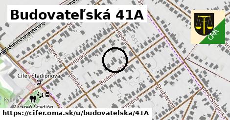 Budovateľská 41A, Cífer