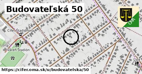 Budovateľská 50, Cífer