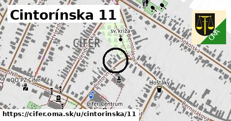 Cintorínska 11, Cífer