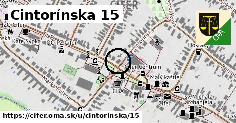 Cintorínska 15, Cífer