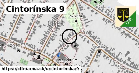 Cintorínska 9, Cífer