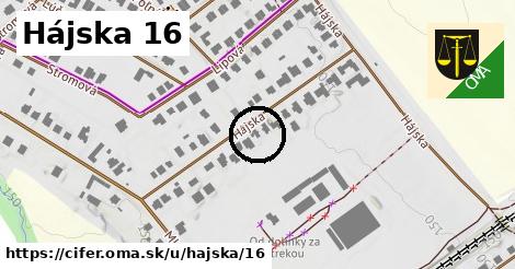 Hájska 16, Cífer