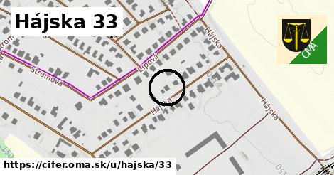 Hájska 33, Cífer