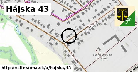 Hájska 43, Cífer