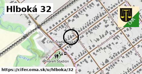 Hlboká 32, Cífer