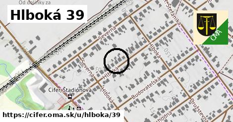 Hlboká 39, Cífer