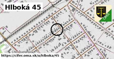 Hlboká 45, Cífer
