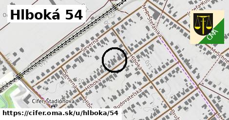 Hlboká 54, Cífer