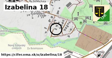 Izabelina 18, Cífer