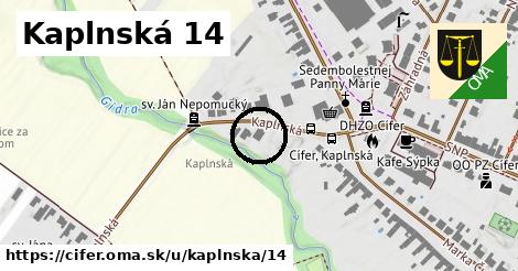 Kaplnská 14, Cífer