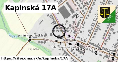 Kaplnská 17A, Cífer