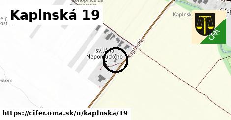 Kaplnská 19, Cífer