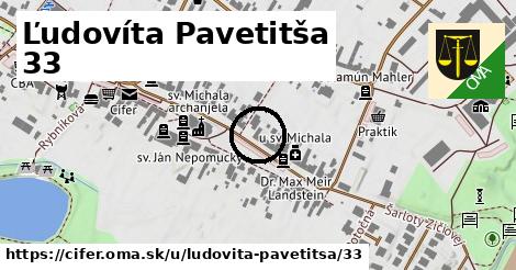 Ľudovíta Pavetitša 33, Cífer