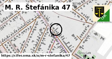 M. R. Štefánika 47, Cífer