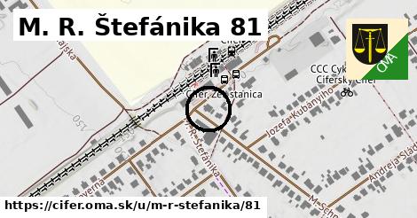 M. R. Štefánika 81, Cífer