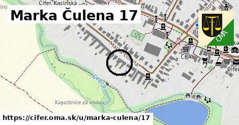 Marka Čulena 17, Cífer