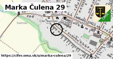 Marka Čulena 29, Cífer
