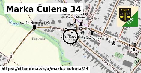 Marka Čulena 34, Cífer