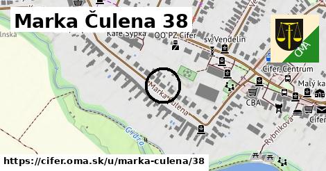 Marka Čulena 38, Cífer